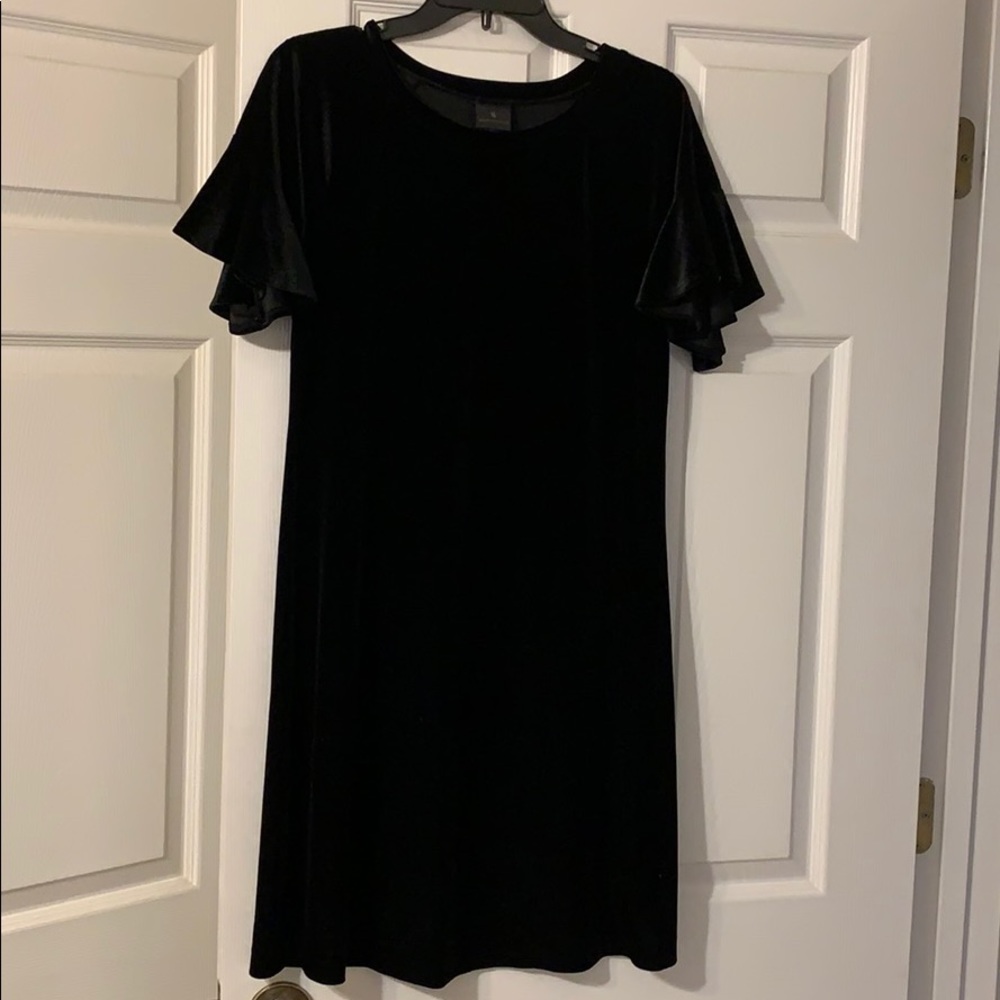 Black Velvet Dress